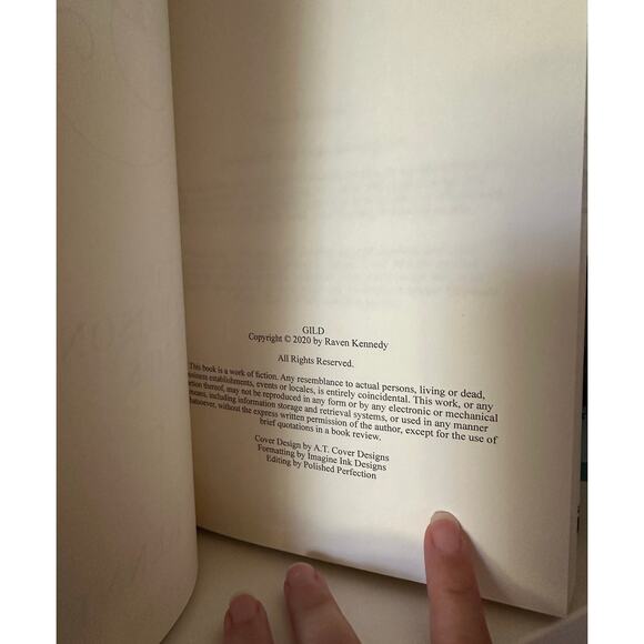 Gild By Raven Kennedy The Plated Prisoner Series Book 1 Hardcover - Picture 8 of 8